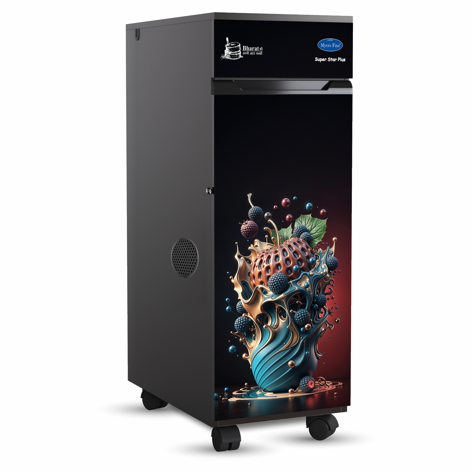 Lucky Mycrofine Super Star Plus Aata Chakki 6.5 Kg Fully Automatic Domestic Flour Mill