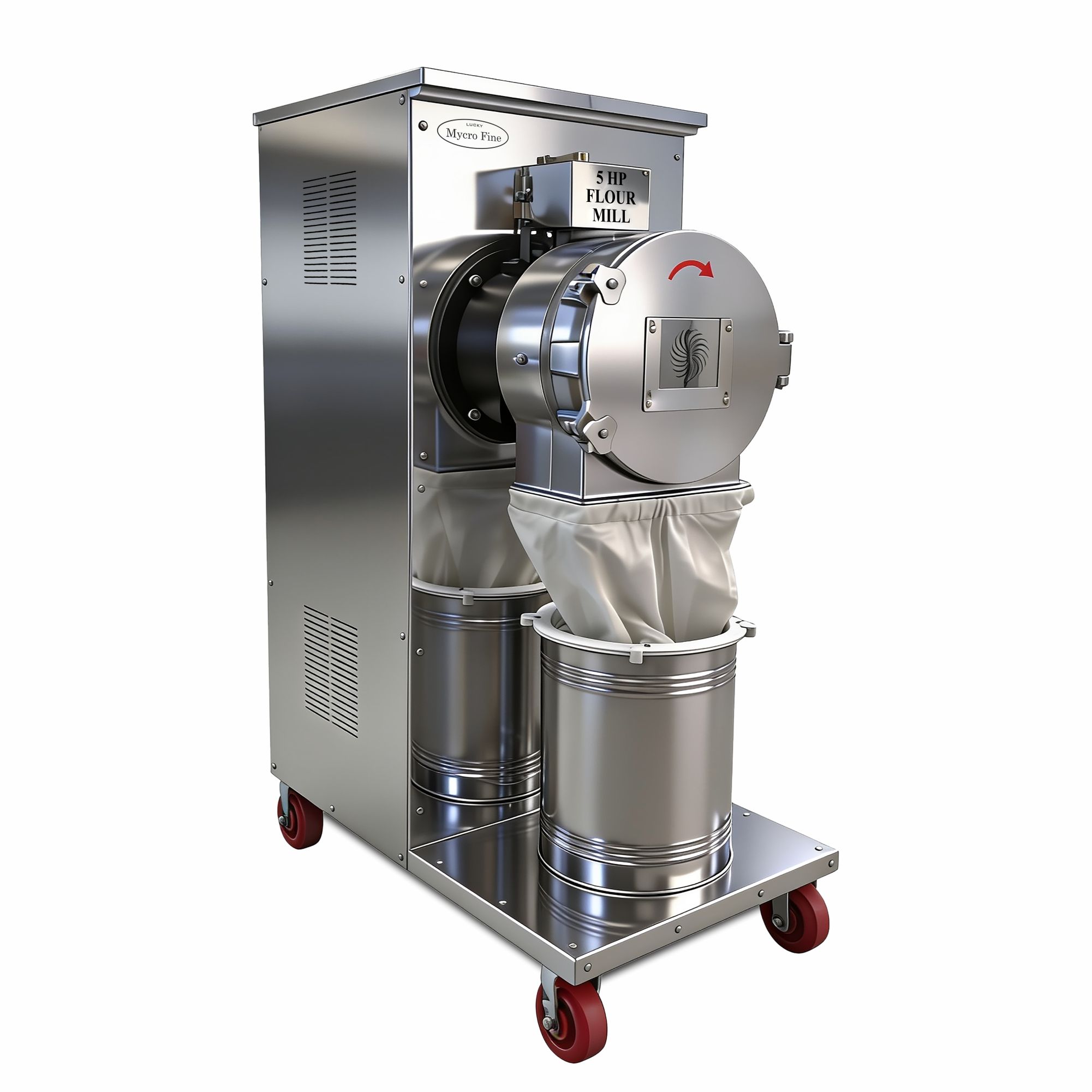 5 HP 2 IN 1 Commercial Aata Chakki